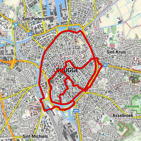 Brugge - Sint-Walburgakerk - Begijnhofkerk Sint-Elisabeth