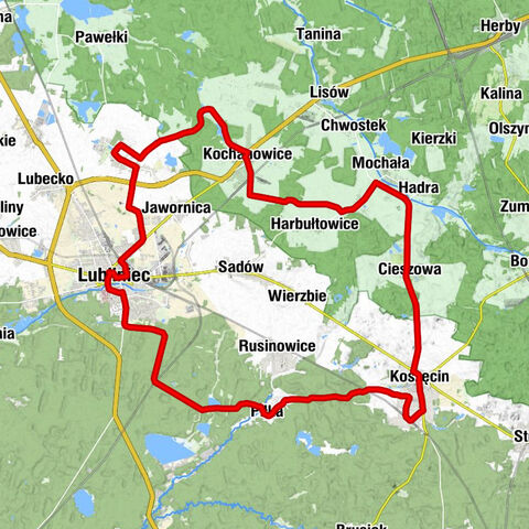 Koszęcin - Kościół św. Anny - Kochcicka Górka - Kościół Najświętszego Serca Pana Jezusa