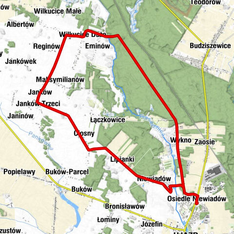 Osiedle Niewiadów - Ruda - Wykno - Eminów