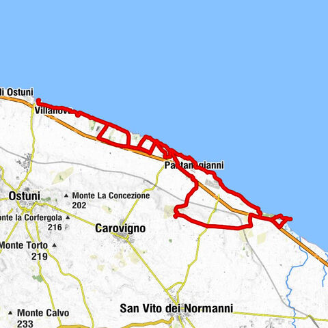 Carovigno - Torre Santa Sabina - Gli Archi - Villanova di Ostuni