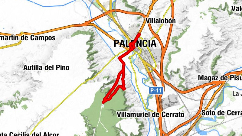 Ave María - Palencia - Urbanización Montesol - Urbanización Valdesantos
