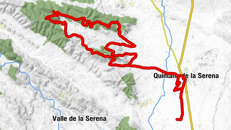 Quintana de la Serena - Puerto de la Cabra - Puerto Ancho