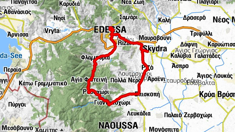 Έδεσσα - Προάστιο - Πλατάνη