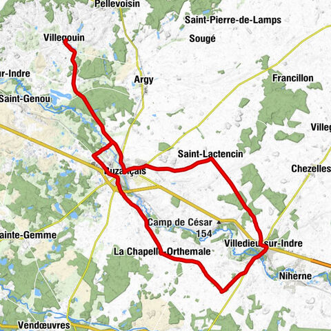 Villegouin - Le Valoria - Les Minées - Église Saint-Sébastien