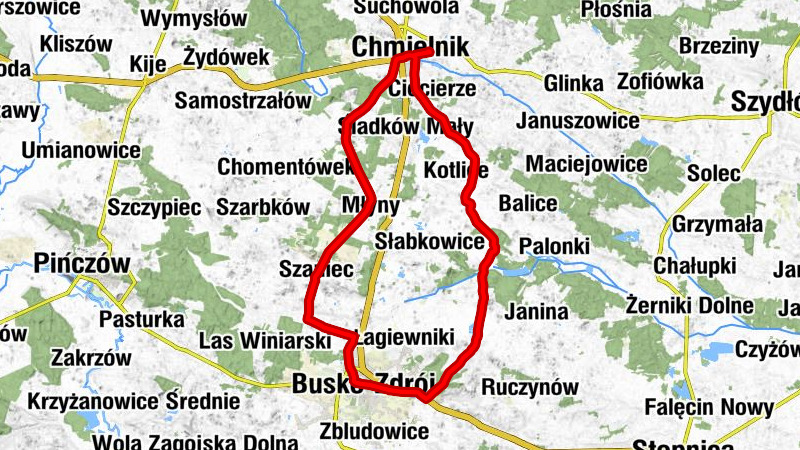 Kaplica cmentarna - Kościół pw. Niepokalanego Poczęcia Najświętszej Marii Panny - Bar Rondo