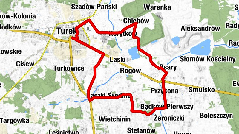 Turek - Osiedle Uniejowskie Pierwsze - Żuki - Kościół pod wezwaniem świętej Barbary