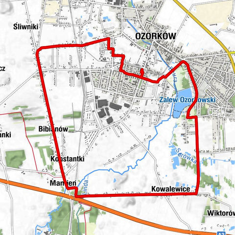Ozorków - Nowe Miasto - Kościół Ewangelicko-Augsburski - Skrzypiówka