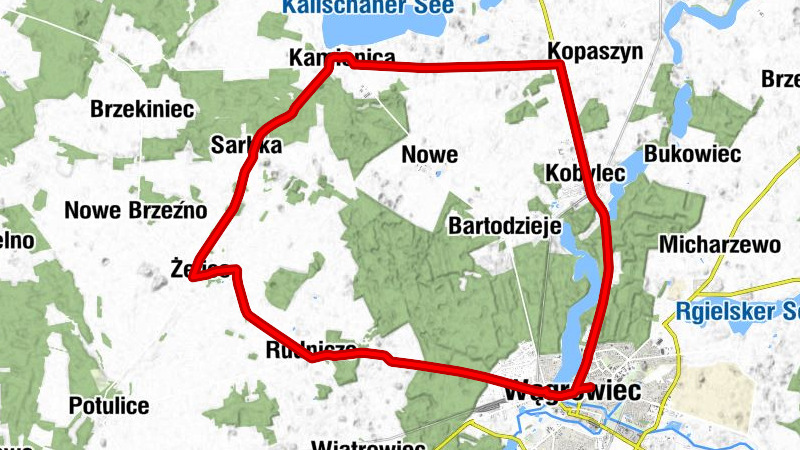 Wągrowiec - Bistracja - Kościół pw. św. Apostołów Piotra i Pawła - Kościół pw. św. Andrzeja Boboli