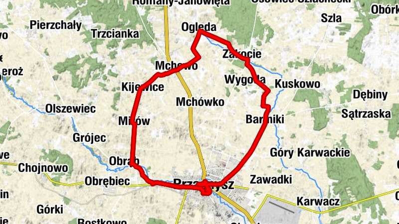 Przasnysz - Kościół Wniebowzięcia Najświętszej Maryi Panny w Przasnyszu - Bartniki - Kościół pw. Świętych Klary i Józefa