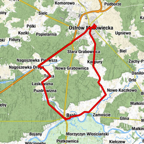 Osiedle Widnichowska - Ostrów Mazowiecka - Kościół pw. Świętego Andrzeja Apostoła - Brok
