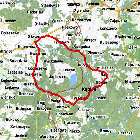 Kępice - Kościół pw. Matki Bożej Królowej Polski - Kościół pw. Matki Boskiej Częstochowskiej - Obłęże