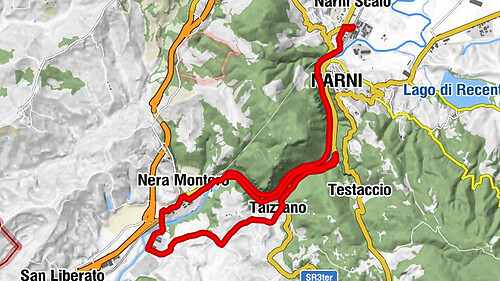 Narni-Amelia - Narni Scalo - Narni - Grotta dei Grilli