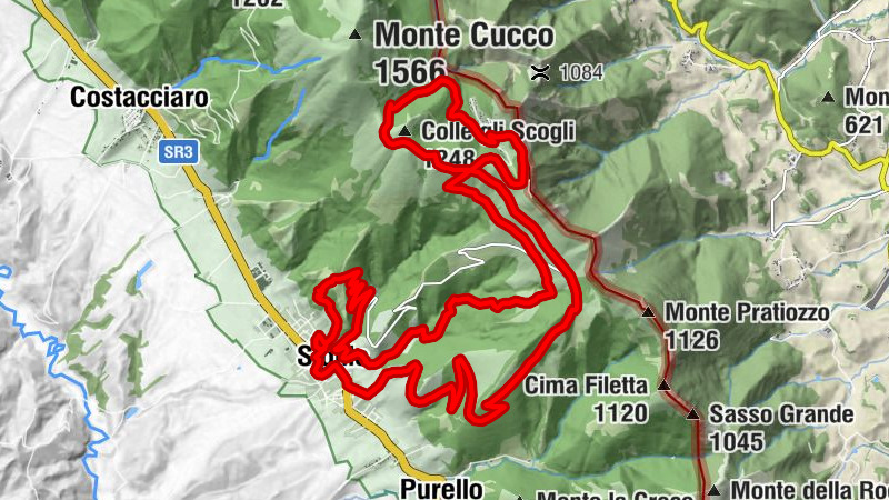 Sigillo - Monte le Cese - Colle Croce