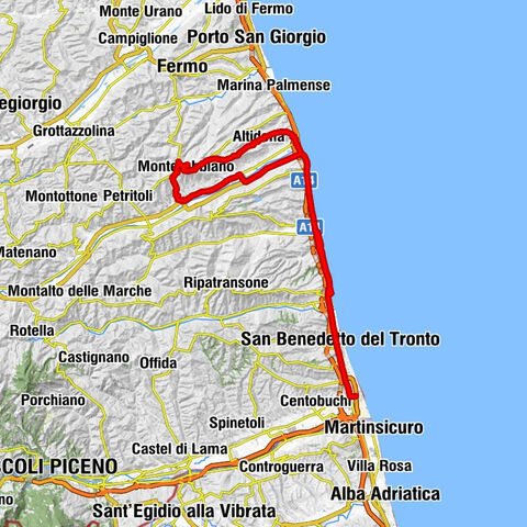 Porto d'Ascoli - Chiesa di Santa Maria e San Pietro - Collegiata di Santa Maria dei Letterati - Chiesa di Sant'Agostino