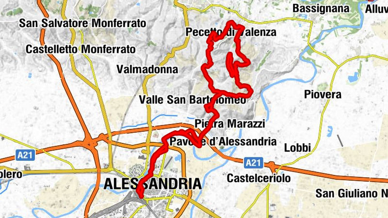 Alessandria - Madonna San Zeno - Fiondi di Bassignana