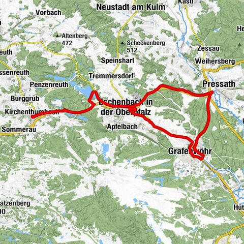 Kirchenthumbach - Zur Post - Mungo's 57,80 - Zum Ungar - Stadtpfarrkirche St. Laurentius