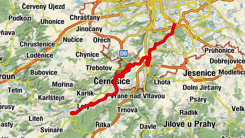 Praha - Slánka - svatý Mořic - svatý Petr a Pavel