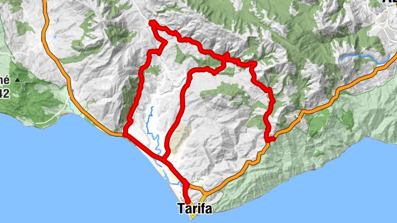Tarifa - Venta del Tito - El Juncal - Mirador del Estrecho