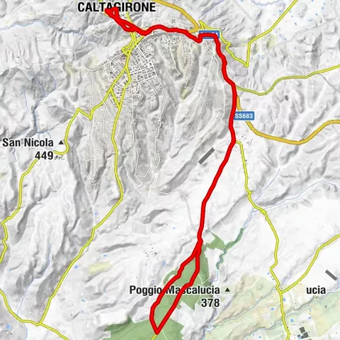 Caltagirone - Chiesa di San Francesco di Paola - Chiesa di Sant'Agata - Chiesa della Madonna dei Miracoli