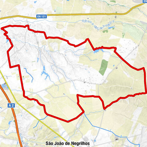 A Cerca - Fortes Velhos - Aldeia de Ruins - Olhas