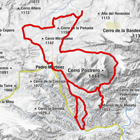 Pedro Martínez - Las Lomillas - Cañada de las Lomillas - La Alegría