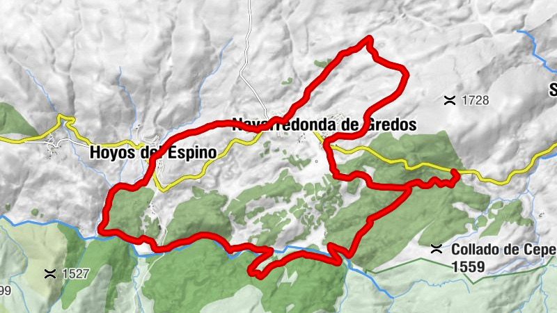 Navarredonda de Gredos - Barajas - Hoyos del Espino