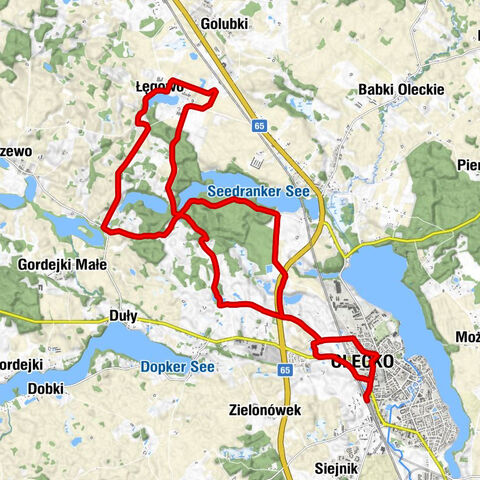 Olecko - Łęgowo - Osiedle Nowa Wiejska