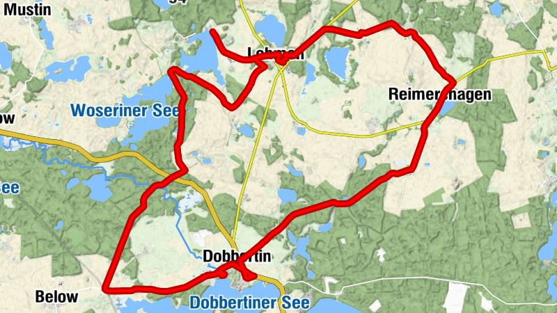 Lohmen - Lohmen Ausbau - Altenhagen