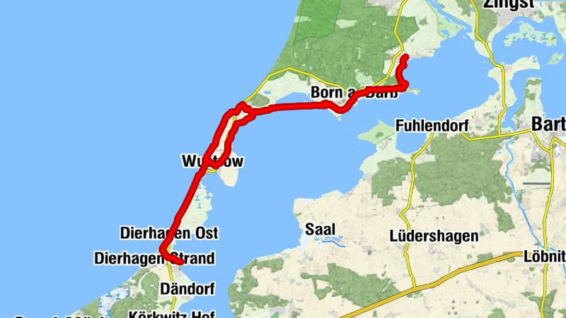 Wieck a. Darß - Gaststätte Josten - Schifferberg - Schifferkirche