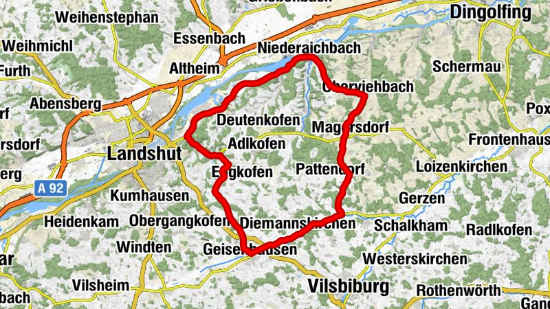 Landshut - St. Martin - St. Johann Baptist - Mensa