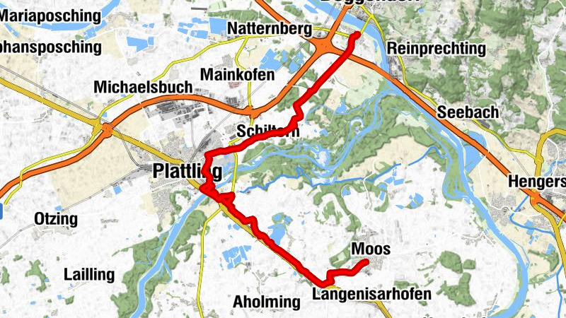 Deggendorf - Schiltorn Dorfkapelle - Plattling - Sankt Konrad