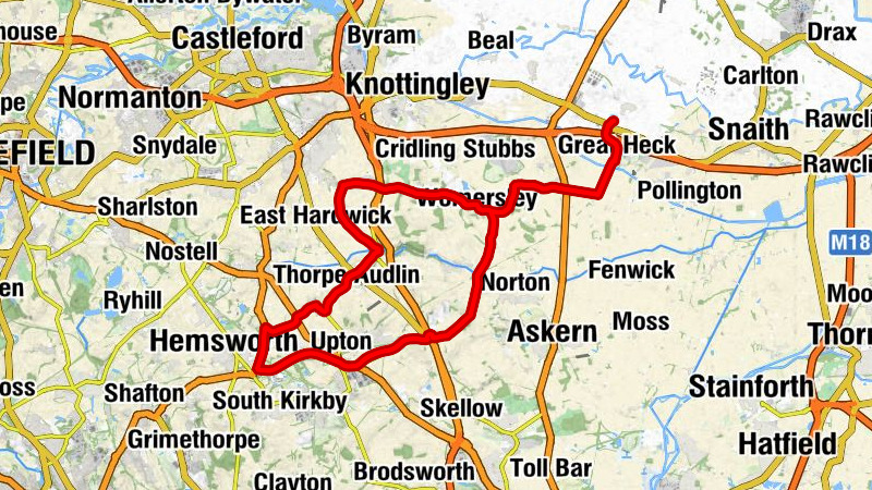 Hensall - St Paul - Pontefract - St Mary the Virgin