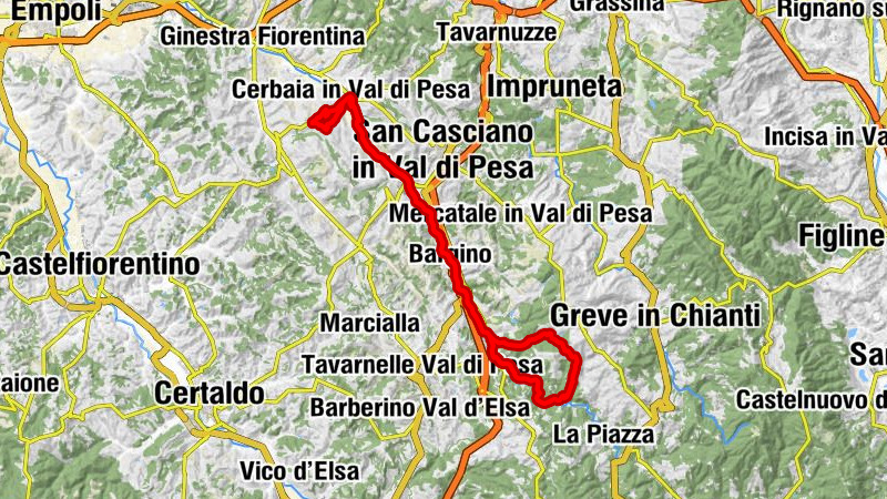 Montagnana - L'Artusino - Cappella di San Giovanni Gualberto - Chiesa di Santa Maria a Rignana