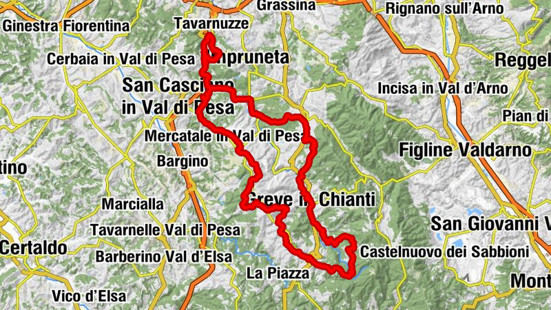 Borgo di Sopra - Chiesa di Santa Maria - Chiesa di San Donato - Propositura Santa Croce