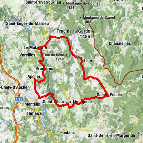 Église Saint-Alban - Saint-Alban-sur-Limagnole - Église Saint-Caprais - Église Saint-Hippolyte