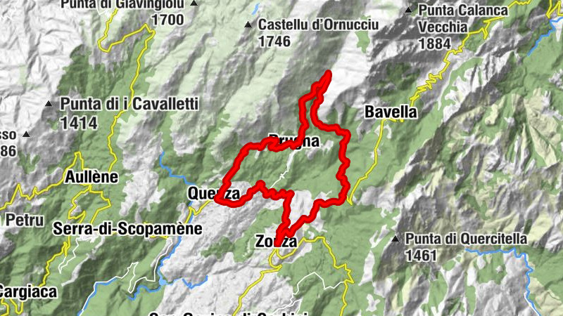 Lugu - Le Randonneur - L'auberge du Sanglier - Zonza