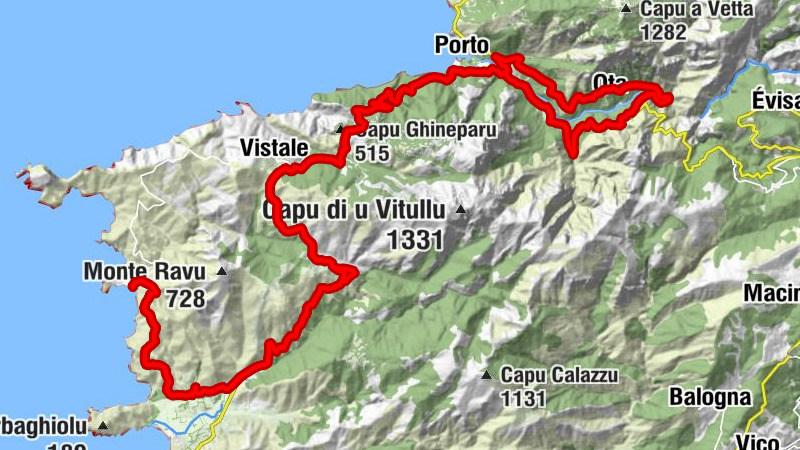 Piana - L’hospiton di Momouche - Église Sainte-Marie - Église Saint-Jean Baptiste