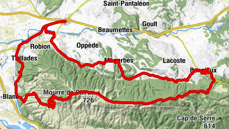Maubec - Église Saint-Maurice - Église de la Transfiguration - Taillades