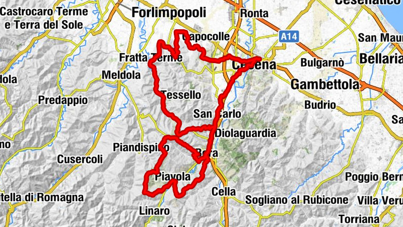 Cesena - Santa Maria del Lago - Chiesa del Suffragio - Monte Cavallo