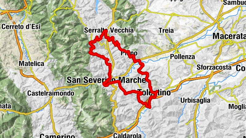 Tolentino - Chiesa di San Giuseppe - Concattedrale di Sant'Agostino - Basilica di San Lorenzo in Doliolo