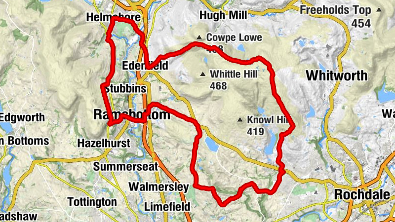 Bury - Emmanuel - Edenfield Parish Church - St Thomas's Musbury