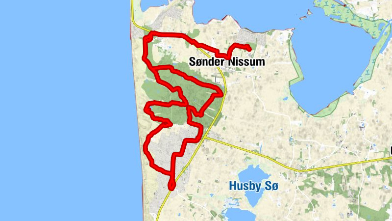 Sønder Nissum - Øby - Vester Husby - Bækby
