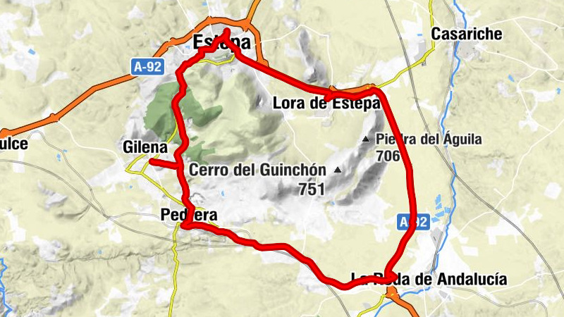 Estepa - El Hacho - Lora de Estepa - Ermita de San Marcos
