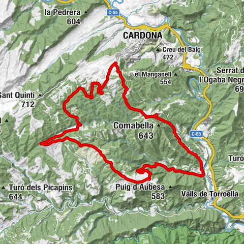 Vilar Rural de Cardona - Sant Andreu d'Horta - Sant Martí - Mare de Déu de Lurdes