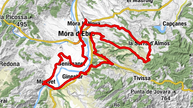 Móra la Nova - Móra d'Ebre - Ermita del Pilar - Sant Martí