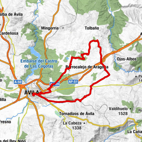 Ávila - Revilla - Almanzor - Ermita del Cristo de la Calzada