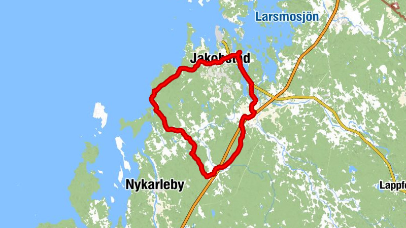 Rosasholmen - Björnholmen - Killingholmen - Jakobstad