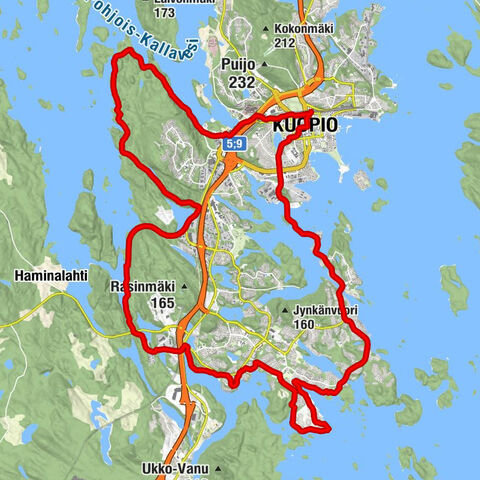 Kuopio - Käränkä - Alavan kirkko