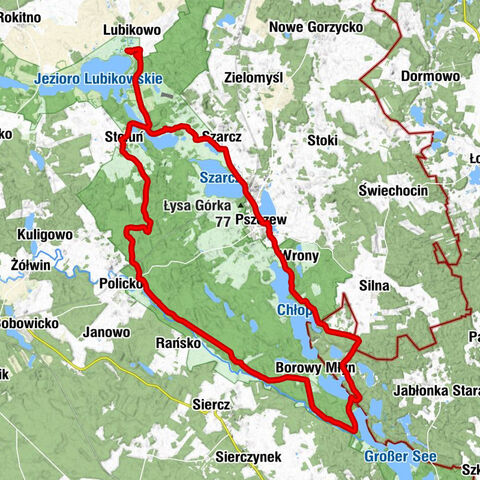 powiat międzyrzecki - Wybudowanie-Pąki - Szarcz - Kościół pw. św. Marii Magdaleny