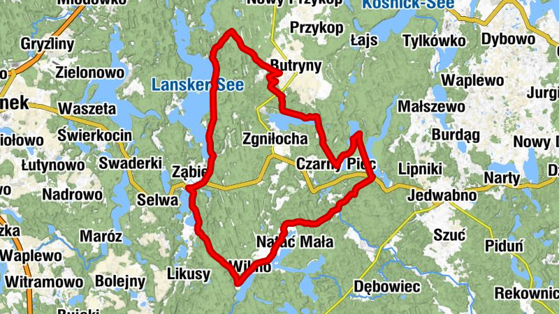 Czarny Piec - Chaberkowo - Kaletka - Kościół pw. Świętego Maksymiliana Kolbego